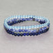 Image of Mala Bracelet Peace Natural Mini Bracelet Set Third Eye Transcend