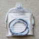 Image of Mala Bracelet Peace Natural Mini Bracelet Set Third Eye Transcend