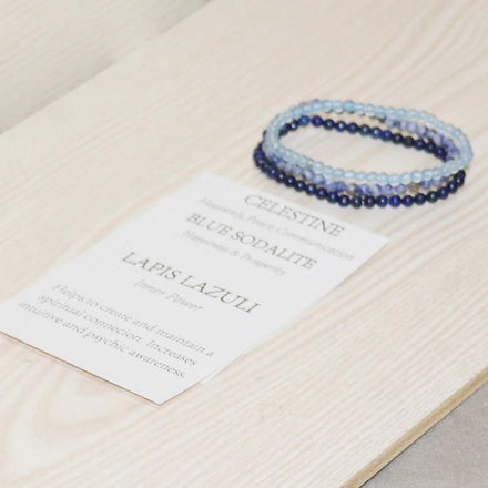 Mala Bracelet Peace Natural Mini Bracelet Set Third Eye Transcend