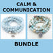 Image of Mala Calm and Communication Bundle Third Eye Transcend