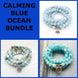 Image of Mala Calming Blue Ocean Bundle Third Eye Transcend