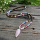 Image of Mala Confidence Natural Stone Mala Third Eye Transcend