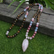 Image of Mala Confidence Natural Stone Mala Third Eye Transcend
