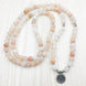 Image of Mala Natural Aventurine Lotus Mala Third Eye Transcend