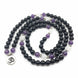 Image of Mala Natural Black Onyx and Amethyst Om Mala bead amethyst Third Eye Transcend amazonite mala meditation stone crysal reiki crystal healing bracelet necklace yoga bracelet yoga beads
