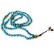Image of Mala Natural Blue Aventurine Knotted Mala bead amethyst Third Eye Transcend amazonite mala meditation stone crysal reiki crystal healing bracelet necklace yoga bracelet yoga beads
