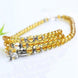 Image of Mala Natural Citrine Mala bead amethyst Third Eye Transcend amazonite mala meditation stone crysal reiki crystal healing bracelet necklace yoga bracelet yoga beads