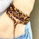 Image of Mala Natural Tiger Eye Knotted Mala bead amethyst Third Eye Transcend amazonite mala meditation stone crysal reiki crystal healing bracelet necklace yoga bracelet yoga beads