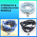 Image of Mala Strength & Communication Bundle Third Eye Transcend