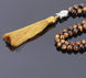 Image of Mala Tiger Eye Necklace Mala bead amethyst Third Eye Transcend amazonite mala meditation stone crysal reiki crystal healing bracelet necklace yoga bracelet yoga beads