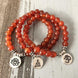 Image of Natural Carnelian Bracelets Third Eye Transcend