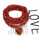 Image of Blissful Carnelian Mala Bracelet