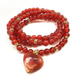 Image of Blissful Carnelian Mala Bracelet