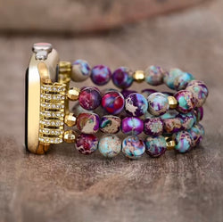 Purple Jasper Apple Watch Band