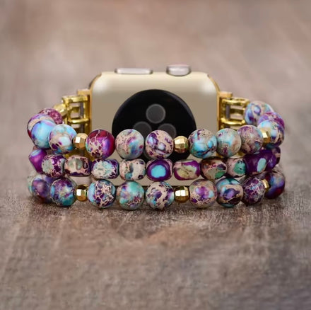 Purple Jasper Apple Watch Band