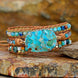 Image of Nurturing Blue Jasper Wrap Bracelet