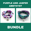 Image of Purple Jasper and Amethyst Bundle