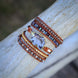 Image of Nurture Zebra Jasper Wrap Bracelet