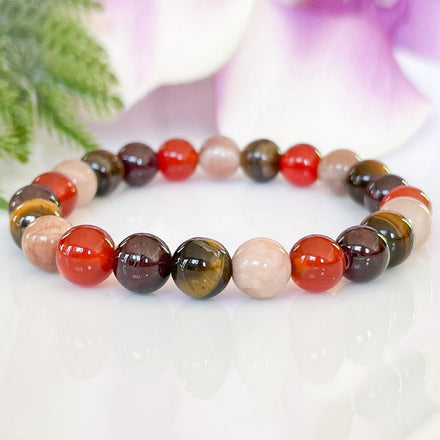Passion Within Natural Stone Bracelet