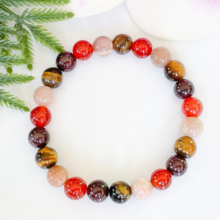 Passion Within Natural Stone Bracelet