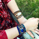 Image of Bracelet Duplicate of Natural Healing Wrap Bracelet 2 bead amethyst Third Eye Transcend amazonite mala meditation stone crysal reiki crystal healing bracelet necklace yoga bracelet yoga beads