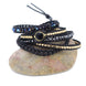 Image of Bracelet Duplicate of Natural Healing Wrap Bracelet 4 bead amethyst Third Eye Transcend amazonite mala meditation stone crysal reiki crystal healing bracelet necklace yoga bracelet yoga beads