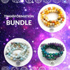 Image of Bracelet Transformation Bundle bead amethyst Third Eye Transcend amazonite mala meditation stone crysal reiki crystal healing bracelet necklace yoga bracelet yoga beads
