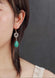 Image of Jewelry Amazonite Chakra Earrings bead amethyst Third Eye Transcend amazonite mala meditation stone crysal reiki crystal healing bracelet necklace yoga bracelet yoga beads