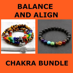 Mala Balance and Align Chakra Bundle Third Eye Transcend