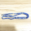 Image of Mala Natural Blue Aventurine Lotus Mala bead amethyst Third Eye Transcend amazonite mala meditation stone crysal reiki crystal healing bracelet necklace yoga bracelet yoga beads